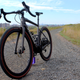 A photo of a Specialized bike on a dirt track.